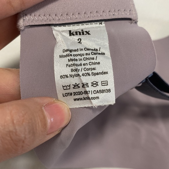 KNIX Padded Wireless Evolution Bra, Size Medium - Picture 4 of 7